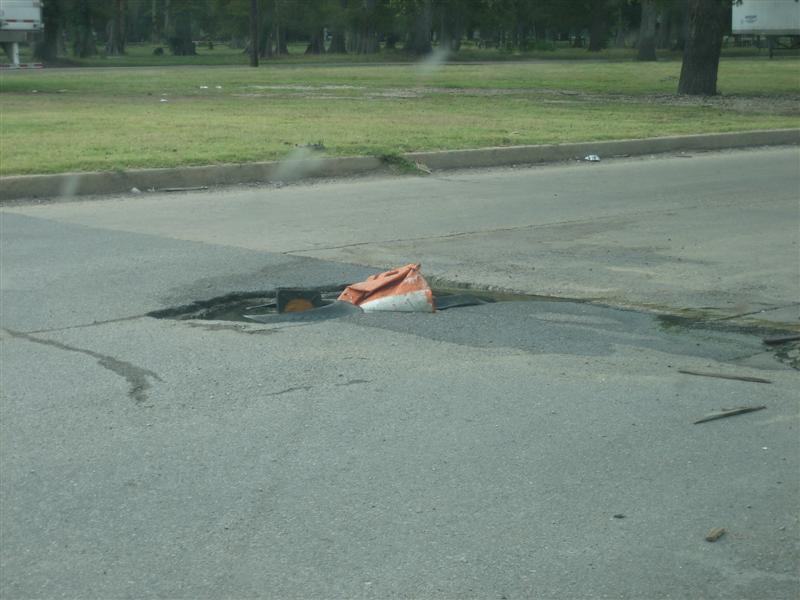 NOLA pothole